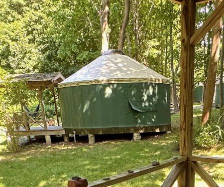 Peddocks Island Yurt #9