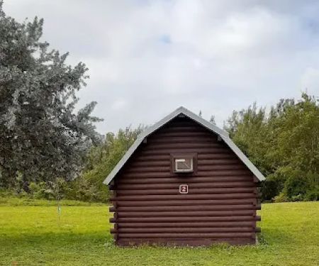 Cabin 2 on PRIM Loop in Oleta River State Park