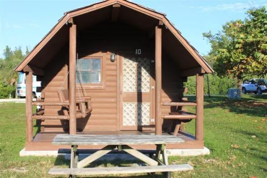 Cabin 1 on PRIM Loop in Oleta River State Park Picture 6