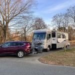 Lums Pond State Park Campground Entrance.