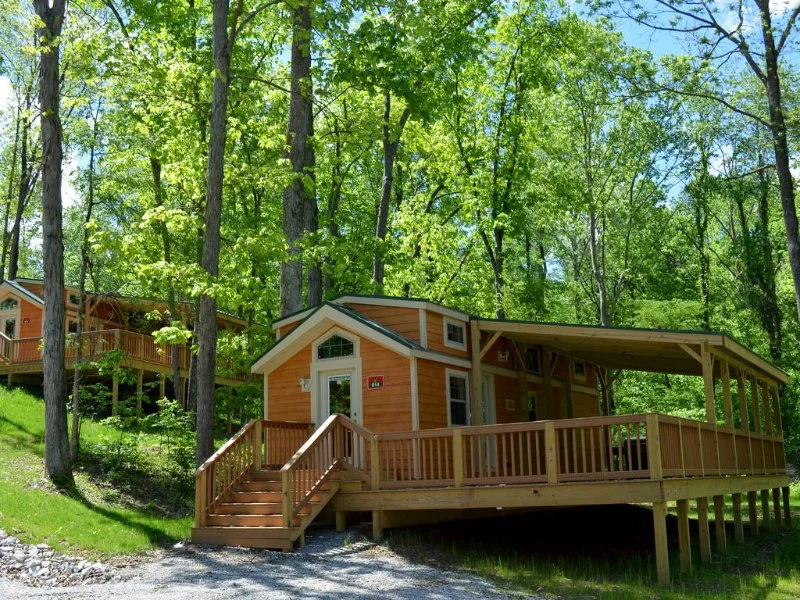 The Best Camping Cabins for Fall Foliage and Cozy Getaways in the U.S.