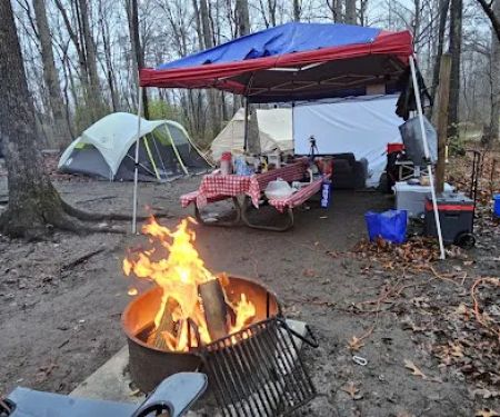 Little Bennett Campground Loop A Tent Area