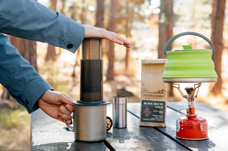 Camping Coffee Makers Compared: Percolator, French Press, AeroPress, and More | Camping Cabins