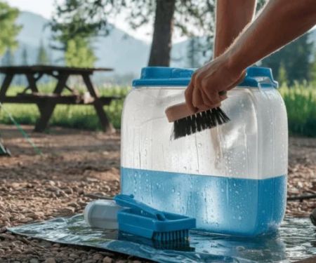How to Clean a Camping Water Storage Container to Prevent Mold