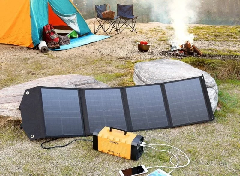 Solar Power for Camping: Choosing the Right Portable Solar Panel and Power Bank