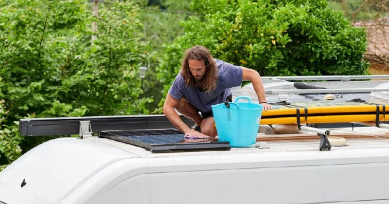 How to Camp in an RV with a Solar Shower for Off-Grid Cleaning