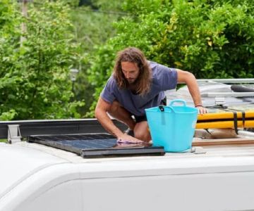 How to Camp in an RV with a Solar Shower for Off-Grid Cleaning