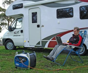 How to Camp in an RV with a Generator and Be a Good Neighbor