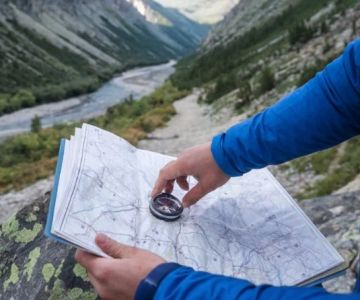 How to Read a Trail Map and Navigate While Camping