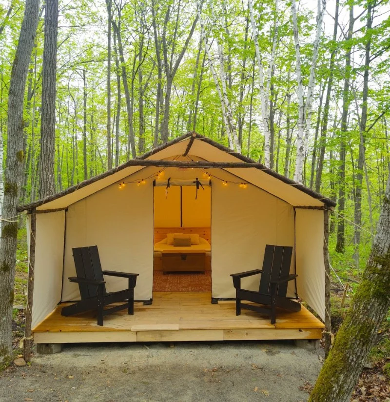 The Best Sites for Tent Camping and Cabin Rentals in One Place