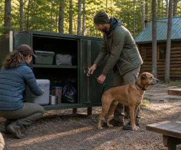 Camping Cabin Food Storage and Wildlife Safety