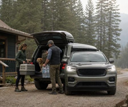 Camping Cabin Wildfire Smoke and Evacuation Checklist