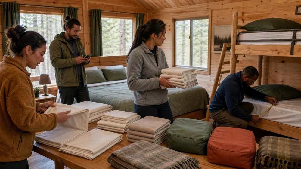 Camping Cabin Linens: Confirm What the Booking Includes