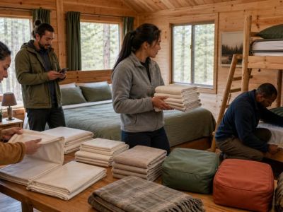 Camping Cabin Linens: Confirm What the Booking Includes