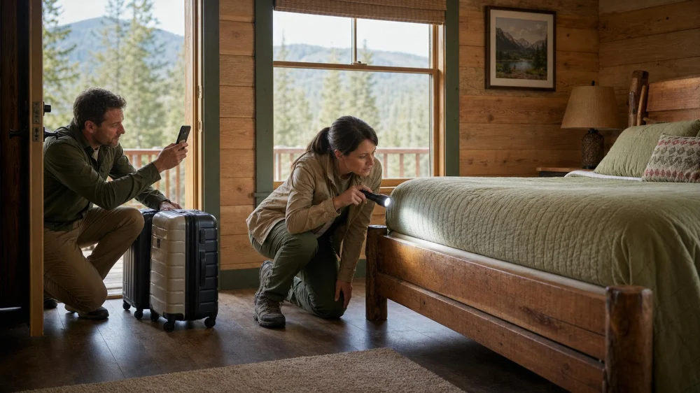 Avoid Bringing Bed Bugs Home From a Camping Cabin