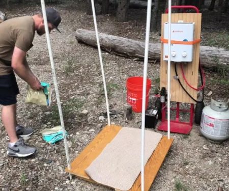 How to Set Up a DIY Outdoor Shower for Your Camping Trip