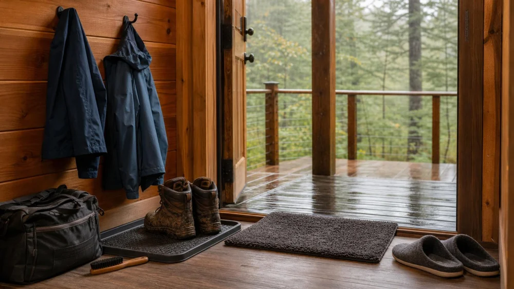 How to Keep a Camping Cabin Clean in Muddy Weather