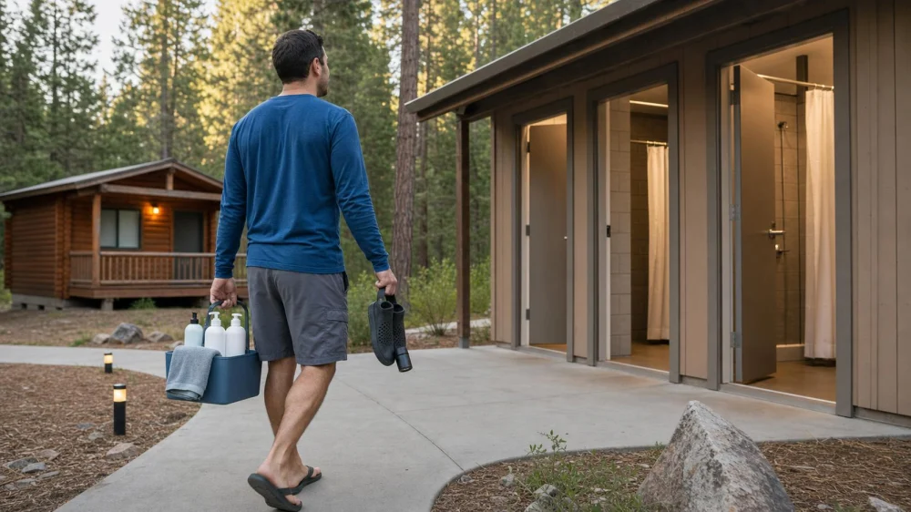 Camping Cabin Bathroom and Shower Checklist