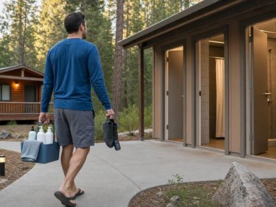 Camping Cabin Bathroom and Shower Checklist