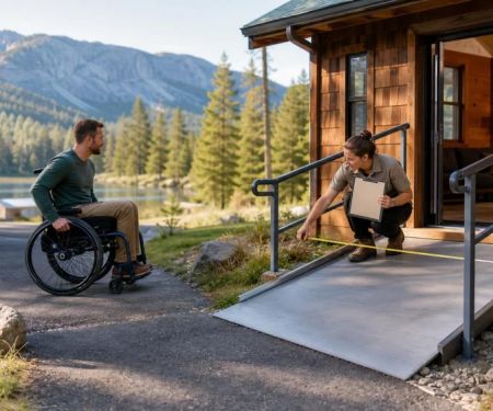 Camping Cabin Accessibility: Verify the Full Route