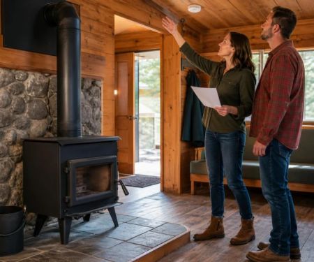 Camping Cabin Wood Stove: Confirm Rules Before Use