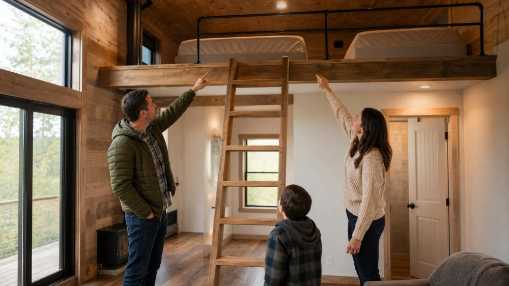 Camping Cabin Sleeping Lofts: Ladder, Rail, and Use Checks