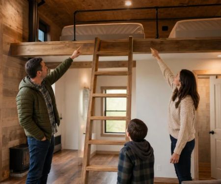 Camping Cabin Sleeping Lofts: Ladder, Rail, and Use Checks