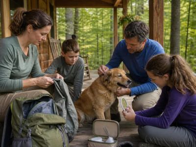Ticks Around Camping Cabins: Build a Daily Check Routine