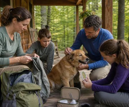 Ticks Around Camping Cabins: Build a Daily Check Routine