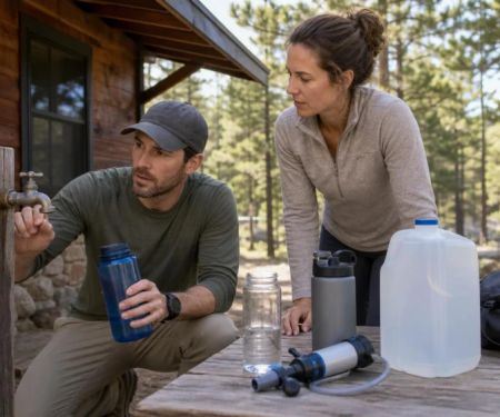 Camping Cabin Water: Check, Treat, and Store It Safely