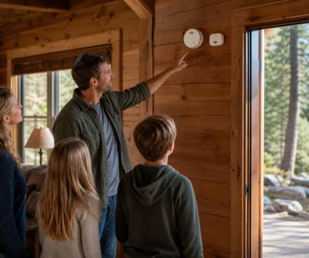 Camping Cabin Smoke and CO Alarms: Test, Exit, and Report