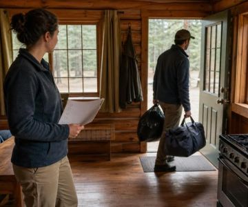Camping Cabin Checkout: Clean Up and Leave Safely
