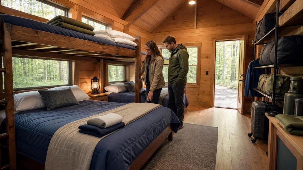 Camping Cabin Bedding: Confirm Linens and the Sleep Setup