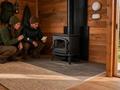 Camping Cabin Wood Stove: Check It Before Lighting