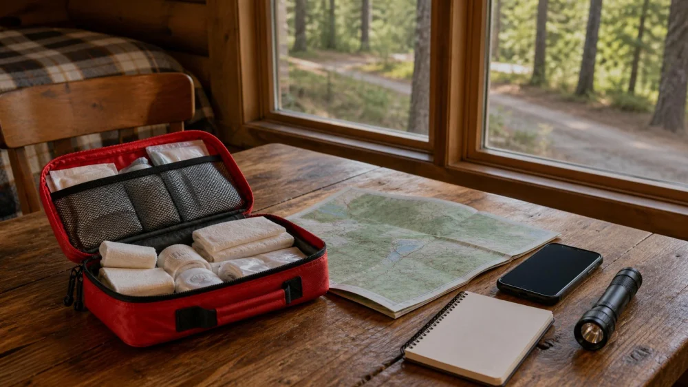 Camping Cabin First-Aid Planning: Know Where Help Is
