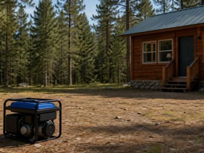 Camping Cabin Generator Safety: Keep Exhaust Far Outside