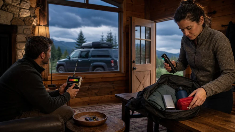 Camping Cabin Storm Plan: Alerts, Shelter, and Evacuation