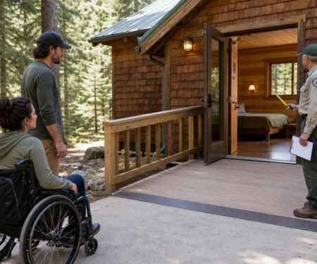 Accessible Camping Cabin: Verify the Full Route Before Booking
