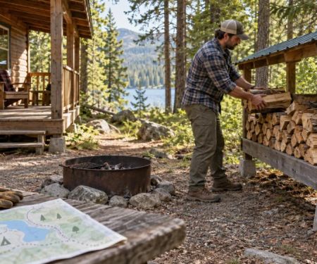 Camping Cabin Firewood: Buy Local, Store, and Follow Rules