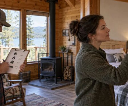 Camping Cabin Carbon Monoxide Alarm: Check and Respond