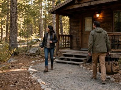 Camping Cabin Arrival Checklist: Light, Access, and Site Hazards