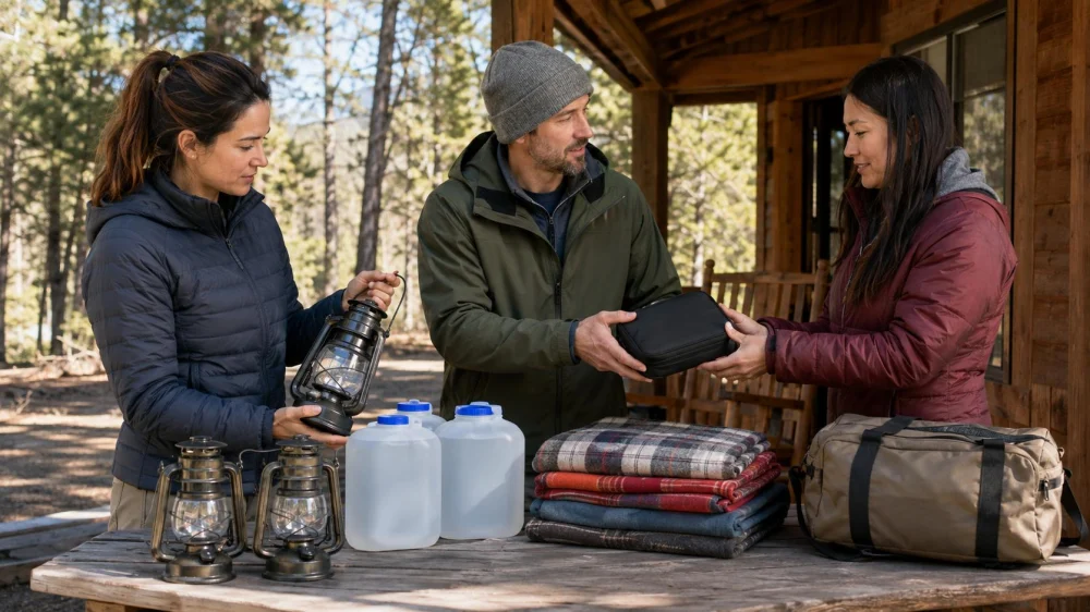 Camping Cabin Shared Gear Handoff: Assign, Inspect, and Confirm