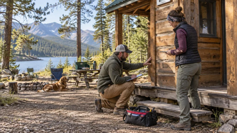 Camping Cabin Work Notes: Condition, Timing, and Questions