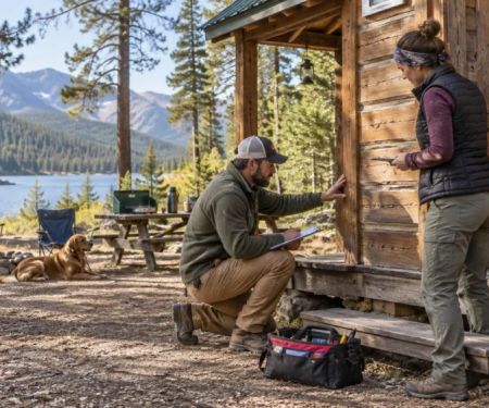 Camping Cabin Work Notes: Condition, Timing, and Questions