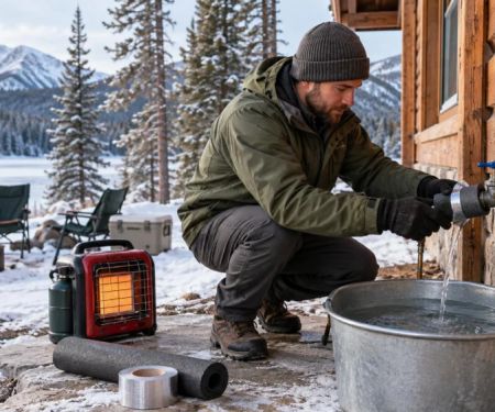 Cabin Frozen Pipe Plan: Heat, Water, and Safe Thawing