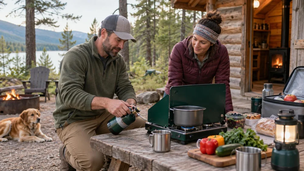 Camping Cabin Stove Fuel Check: Rules, Quantity, and Storage