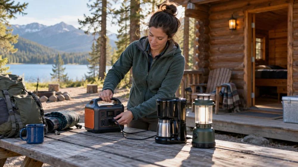 Camping Cabin Appliance Check: Power, Instructions, and Limits