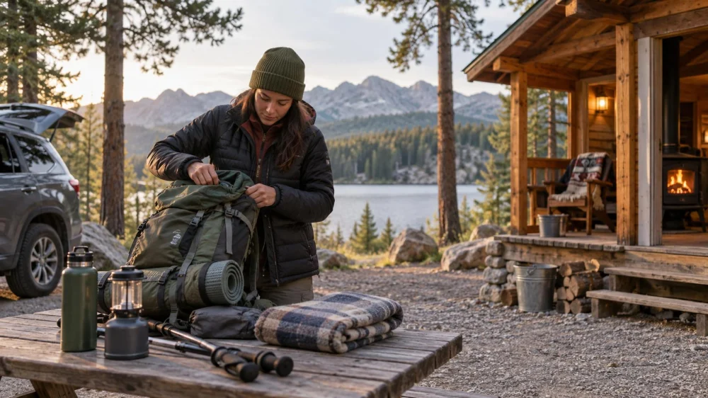 Camping Cabin Check-In: Heating, Water, and House Rules