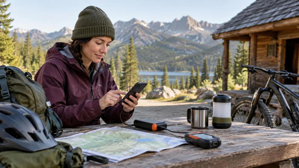 Camping Cabin Offline Map Plan: Download, Battery, and Backup