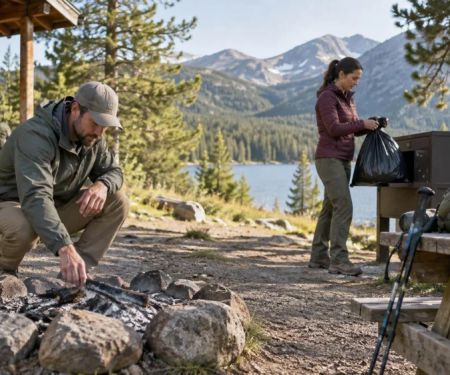 Camping Cabin Departure Check: A Camping Cabins Reader Guide